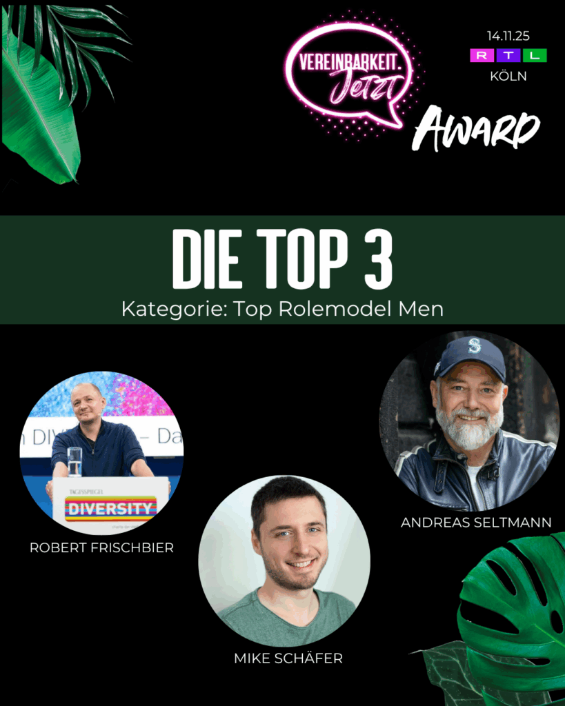 Top 3 Vereinbarkeits-Award Top Rolemodel men