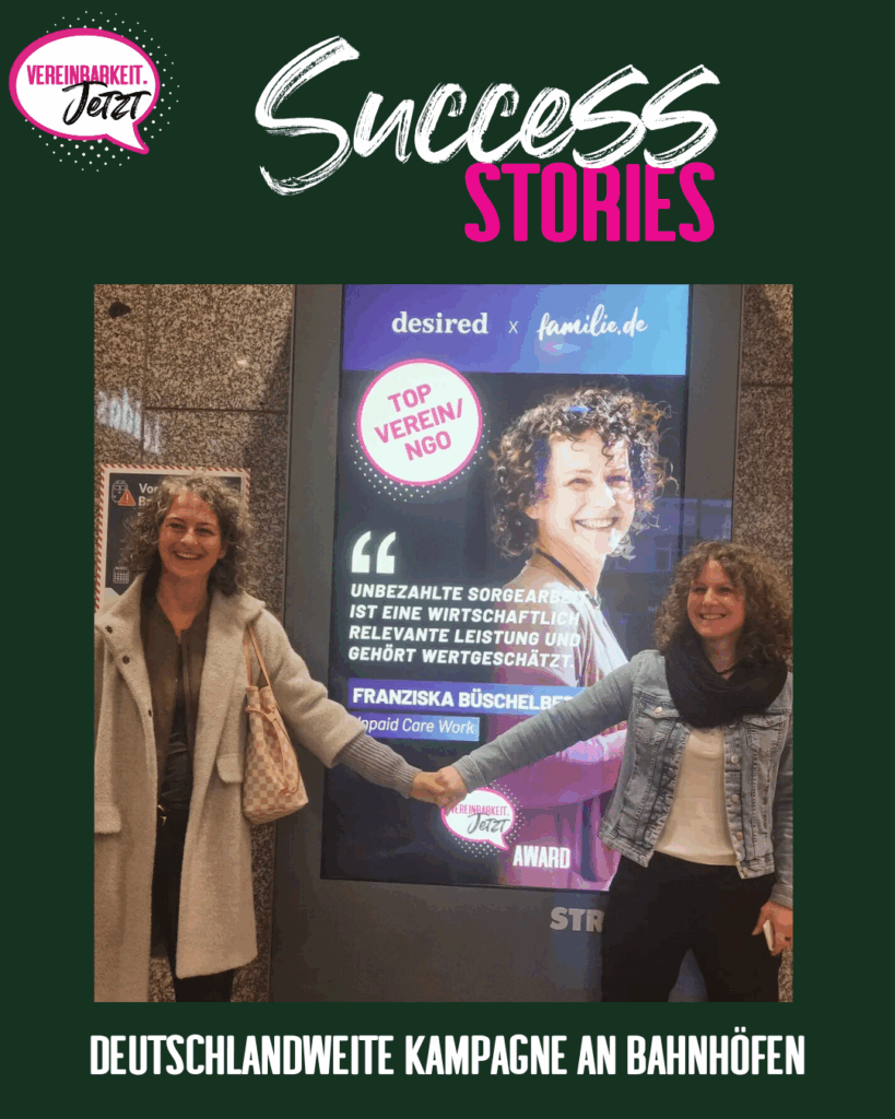 GewinnerInnen Vereinbarkeit.jetzt-Award 2025